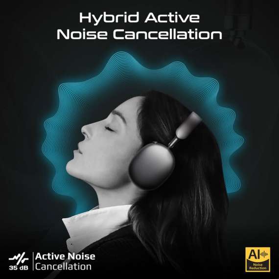Buy Promate High-Definition Hybrid ANC Headphones in [storefront]
