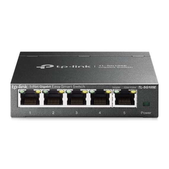 Buy TP-link TL-SG105E 5 Port Gigabit  Smart Managed Switch in [storefront]