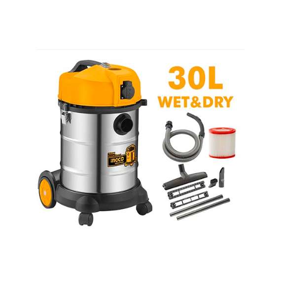Buy Ingco VC14301 Wet and dry Vacuum cleaner in [storefront]