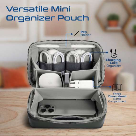 Buy Promate VELVENA mini Light weight tech accessories pouch in [storefront]