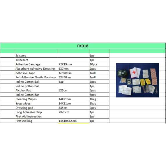 Buy Green Pouch First Aid Kit in [storefront]