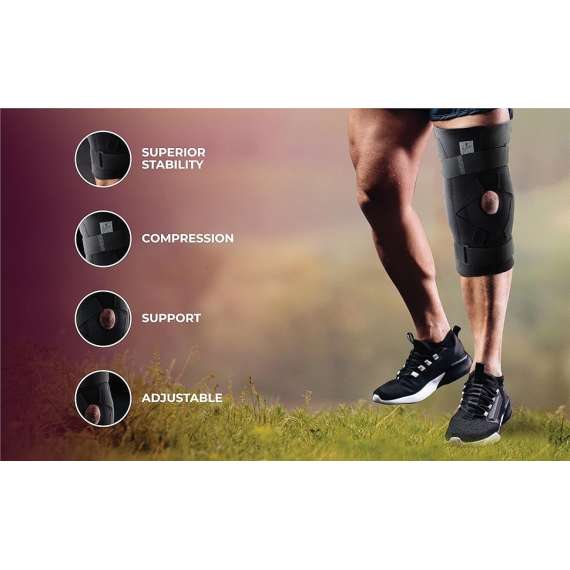 Buy Flamingo Gel Bi Axle Hinged Knee Brace, Size: Small in [storefront]