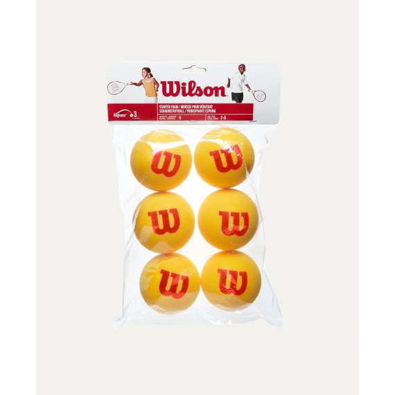 Buy Wilson 6Pack Starter Foam Tennis Balls in [storefront]