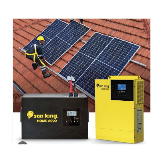 Buy Sun king Home 8000 2 kW Inverter - 2.5 kWh battery - 900 Wp solar in [storefront]
