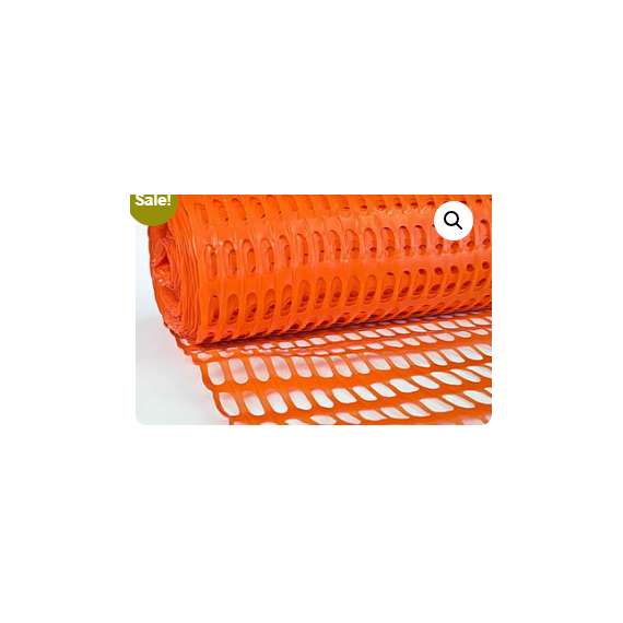 Buy Orange Webbing Fence in [storefront]