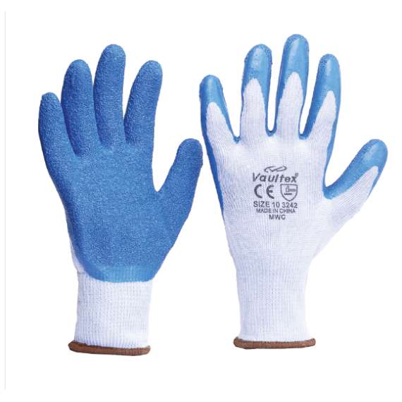 Buy Vaultex diamond grip latex coated gloves in [storefront]