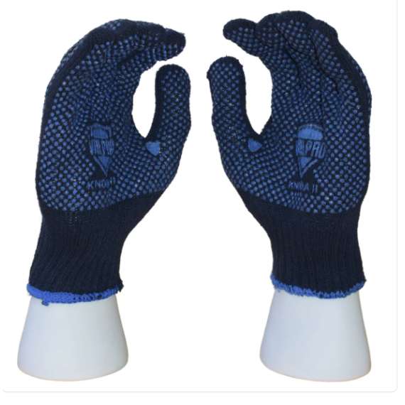 Buy Heavy Duty Blue PVC Grip Gloves in [storefront]