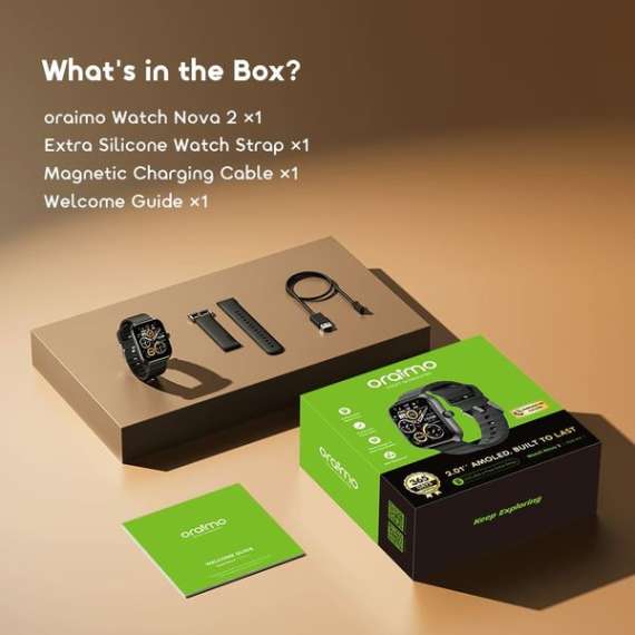 Buy Oraimo Watch Nova 2 Amoled Smart Watch in [storefront]