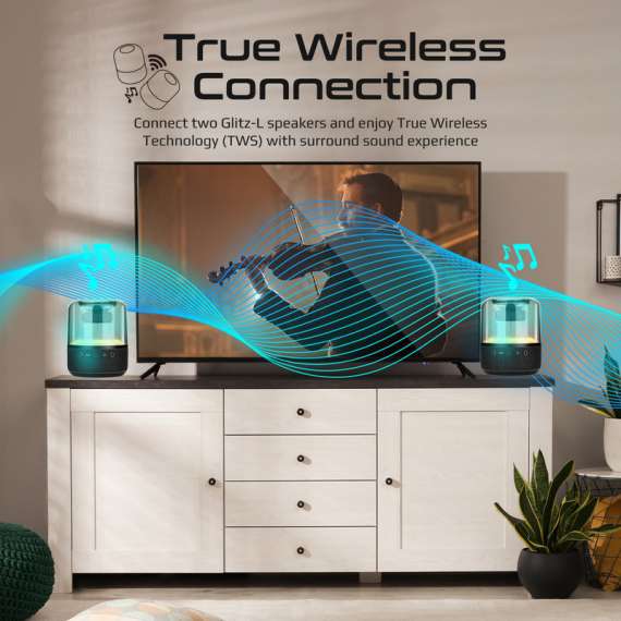 Buy Promate 10Watt HD LumiSound 360 Surround Sound Speaker in [storefront]