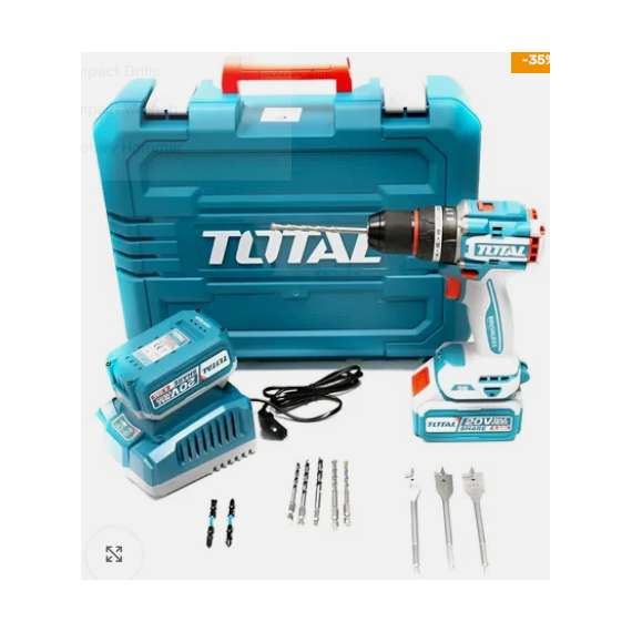 Buy Total  TIDLI20968 96Nm 20v Brushless cordless impact drill in [storefront]