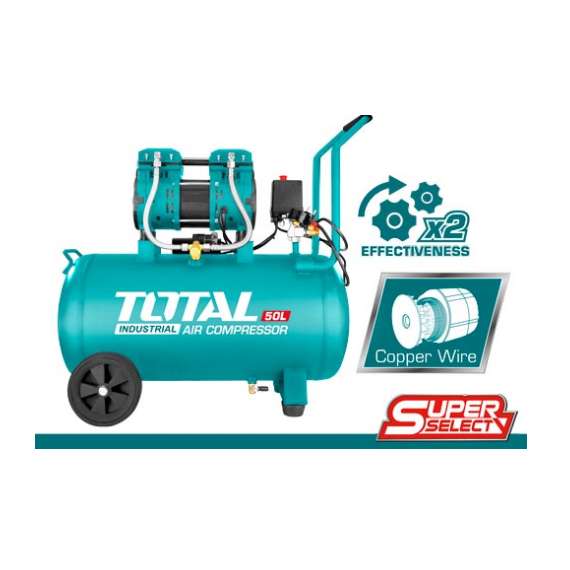 Buy Total TCS1120508 50L 1200W 1.6HP Air compressor in [storefront]