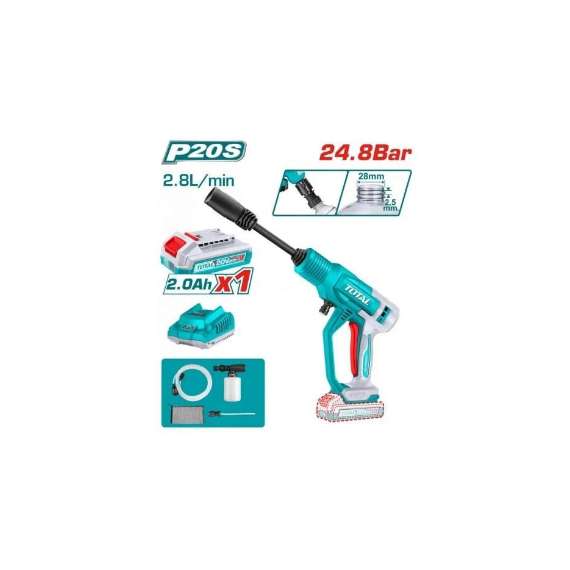 Buy Total TFBLI20011 20V 24.8Bar Cordless pressure washer in [storefront]