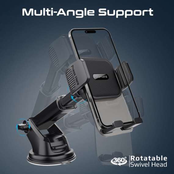Buy Promate Transparent Smartphone Cradle Car Mount Kit in [storefront]