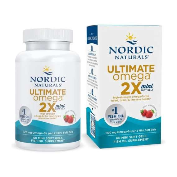 Buy Nordic Naturals Ultimate Omega 2X Mini 60Softgels Supplement in [storefront]