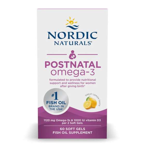 Buy Nordic Naturals Postnatal Omega3 60Softgels Supplement in [storefront]