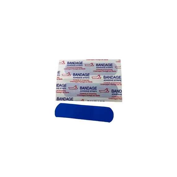 Buy Sterile Blue Detectable 100Pieces Plasters in [storefront]