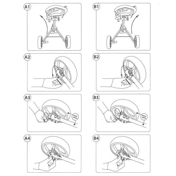 Buy Inesis Three Wheel Golf Trolley in [storefront]