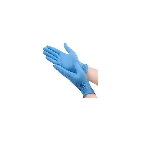 Buy Nitrile Blue Powder Free 10Boxes Examination Gloves, Product Size: Medium (M) in [storefront]