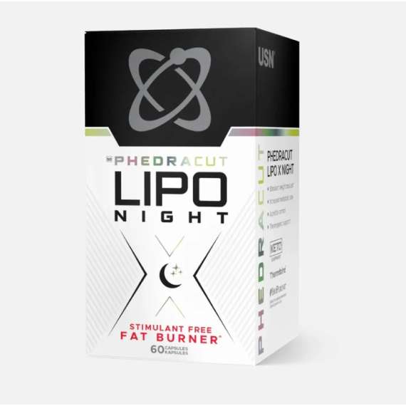 Buy USN Phedra cut Lipo X Night 60 Capsules Fat Burner in [storefront]