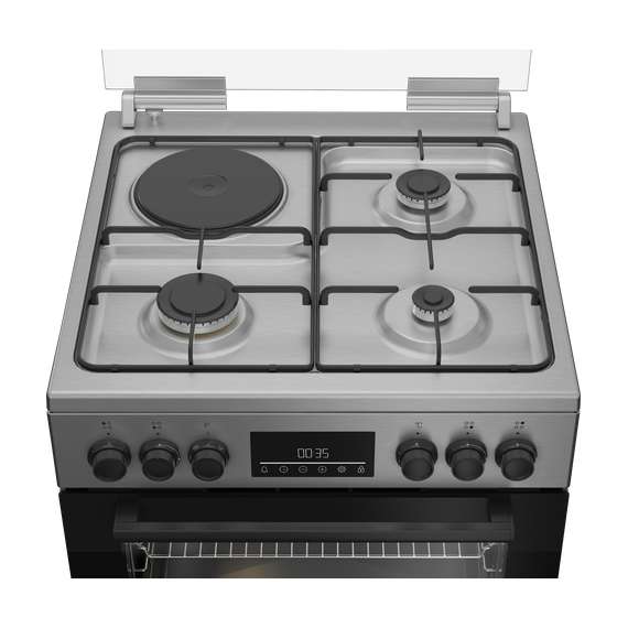 Buy Beko FBE63320XDL 3 Gas  1 Electric 60CM Cooker in [storefront]