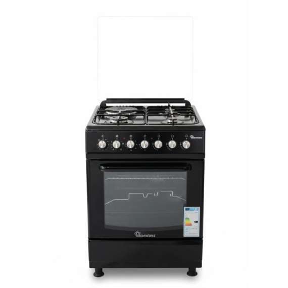 Buy Ramtons RC/807 3Gas + 1Electric 60X60 Black Cooker in [storefront]