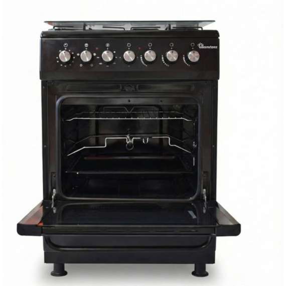 Buy Ramtons RC/807 3Gas + 1Electric 60X60 Black Cooker in [storefront]