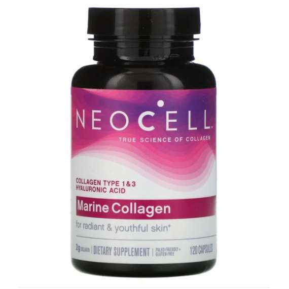 Buy Neocell Marine Collagen with Hyaluronic Acid 120 Capsules in [storefront]
