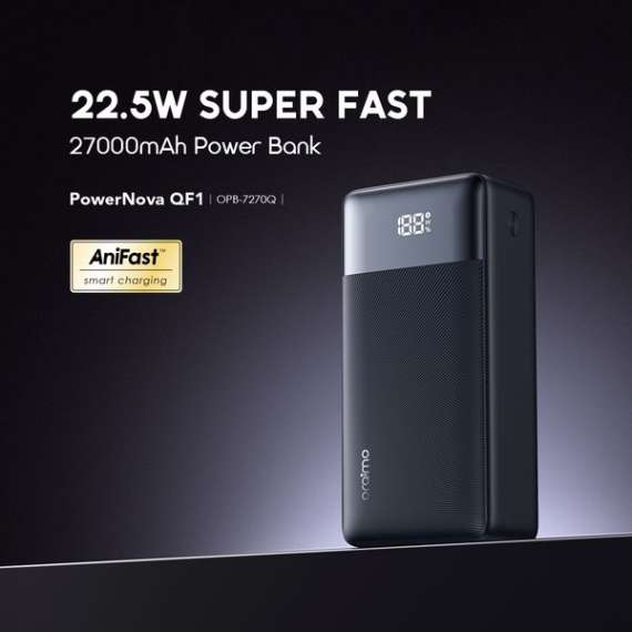 Buy Oraimo PowerNova QF1 22.5W 27000mAh Power Bank in [storefront]