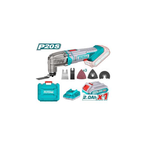 Buy TOTAL TMLI20228 20v Cordless multi-tool in [storefront]