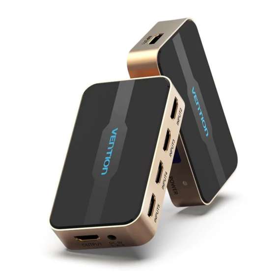 Buy Vention 5 In 1 Out Black HDMI Switcher in [storefront]