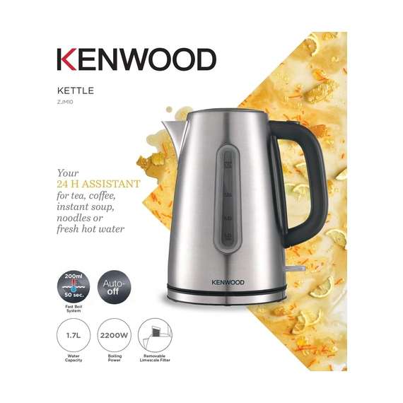 Buy Kenwood ZJM10.000SS Silver 1.7L  Kettle in [storefront]