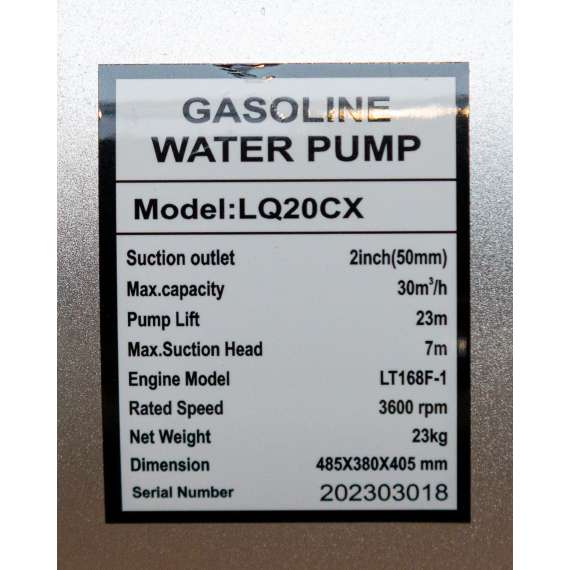 Buy Pacwell LQ20CX 2 inch by 2 inch Water Pump in [storefront]