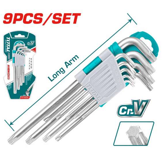 Buy Total THT106392 9pcs torx key set in [storefront]