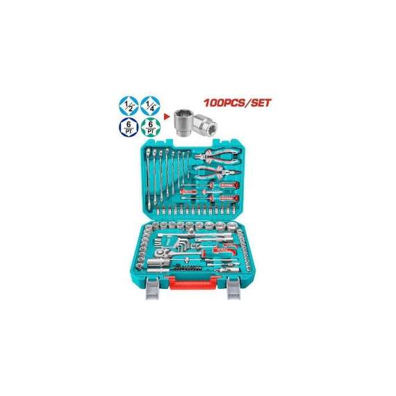 Buy Total THKTHP21006 100 Pcs tools set in [storefront]