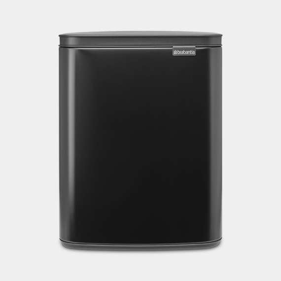 Buy Brabantia 12Litre BO Waste Bin, Product Capacity: 12L, Product Colour: Matt Black in [storefront]