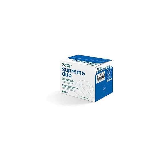 Buy Sempermed Supreme Duo Latex Powder Free Sterile 50Pair Surgical Double Gloves, Product Size: 7.0 in [storefront]