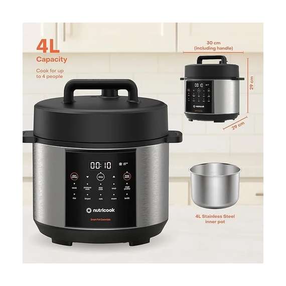 Buy Nutricook NC-SP150 4L 900W Stainless Steel Smart Pot in [storefront]