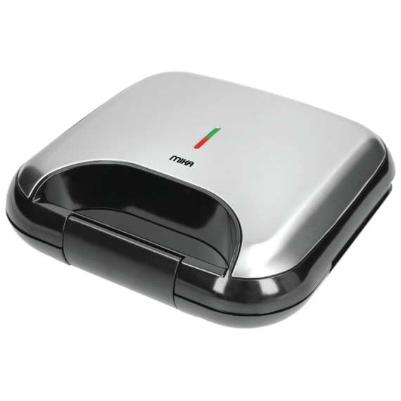 Buy MIKA MSAN2102SSB 750W Stainless Steel & Black Sandwich Maker in [storefront]