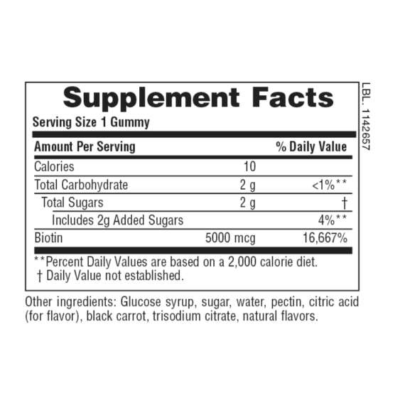 Buy Natures Plus Biotin 5000mcg 60 Gummies Supplement in [storefront]