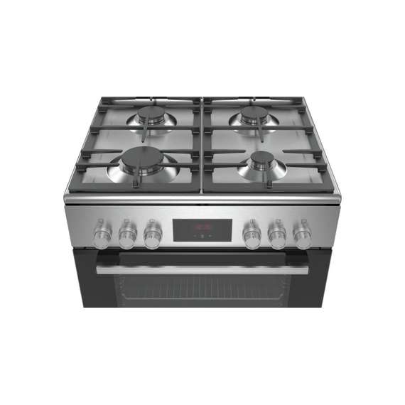 Buy BOSCH HXQ38AE50M 4 Gas + Electric oven  Semi inox Cooker in [storefront]
