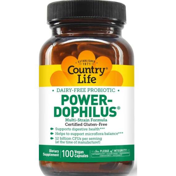 Buy Country life Power-Dophilus 100 Capsules in [storefront]