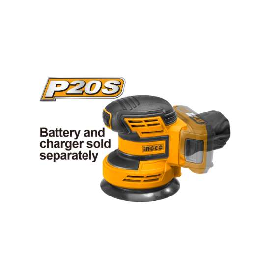 Buy Ingco CROSLI2001 LI-ION 20V Random Orbital Sander in [storefront]