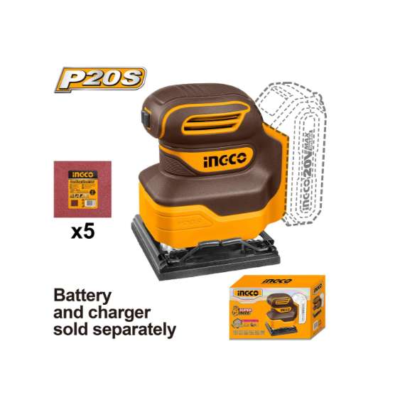 Buy Ingco CSHSLI2014 Cordless Sheet Sander in [storefront]