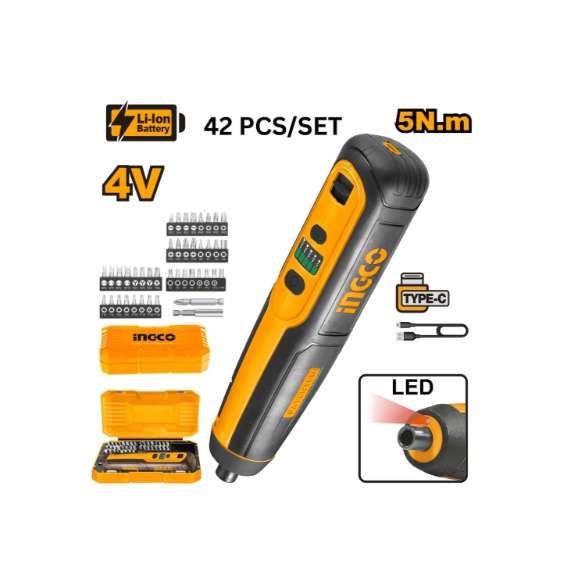 Buy Ingco CSDLI0406 Cordless Screw Driver in [storefront]