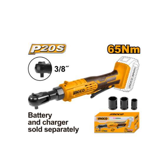 Buy Ingco CDRLI2060151 20V LI-ION Cordless Drive Ratchet in [storefront]