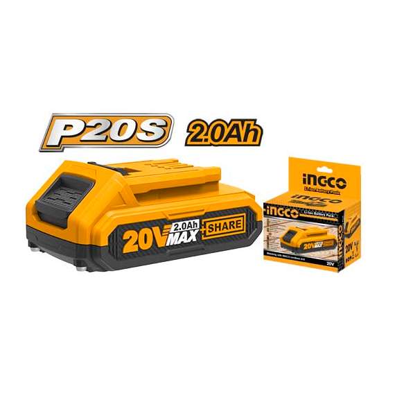 Buy Ingco FBLI20011 20V 2AH Battery in [storefront]