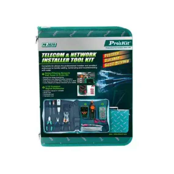Buy Proskit  PK-2629 Telecommunication and network installer Tool kit set in [storefront]