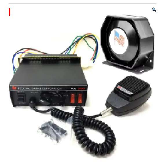 Buy Vehicle PA300I 100W 11-16Vdc  W/Pa Siren System in [storefront]