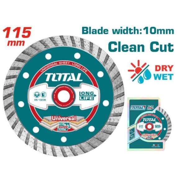 Buy Total TAC2131153 115X22.2mm Turbo diamond disc in [storefront]