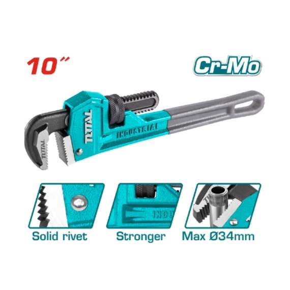 Buy Total  THT171006 10inch Pipe wrench in [storefront]